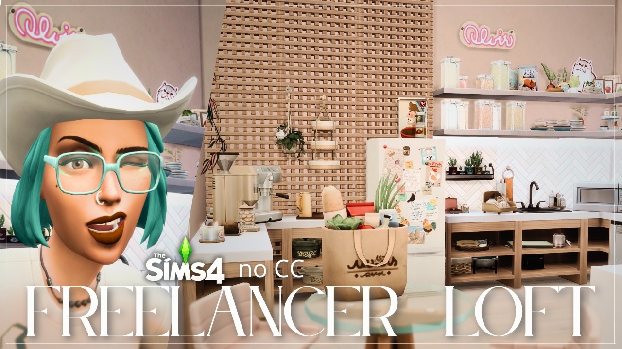 San Myshuno Apartment Makeover 🌆 | The Sims 4 Speed Build