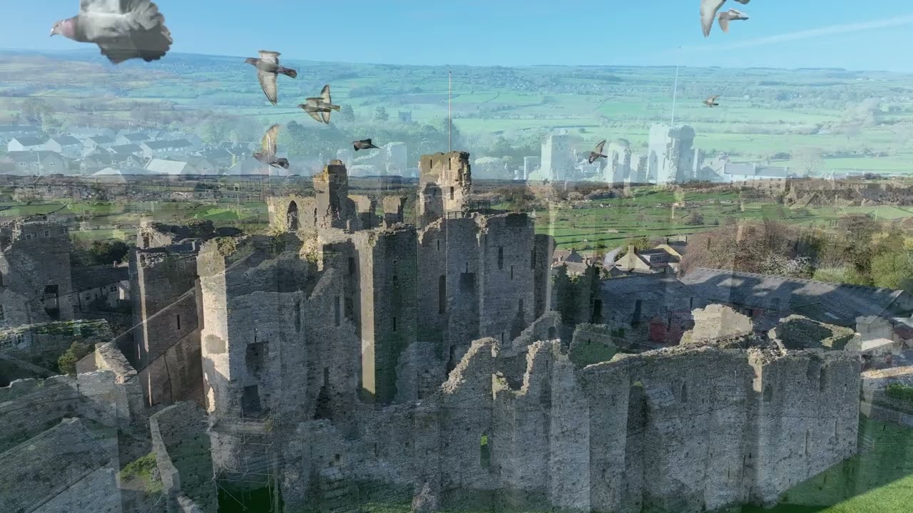 Middleham Castle and Jervaulx Abbey   4K