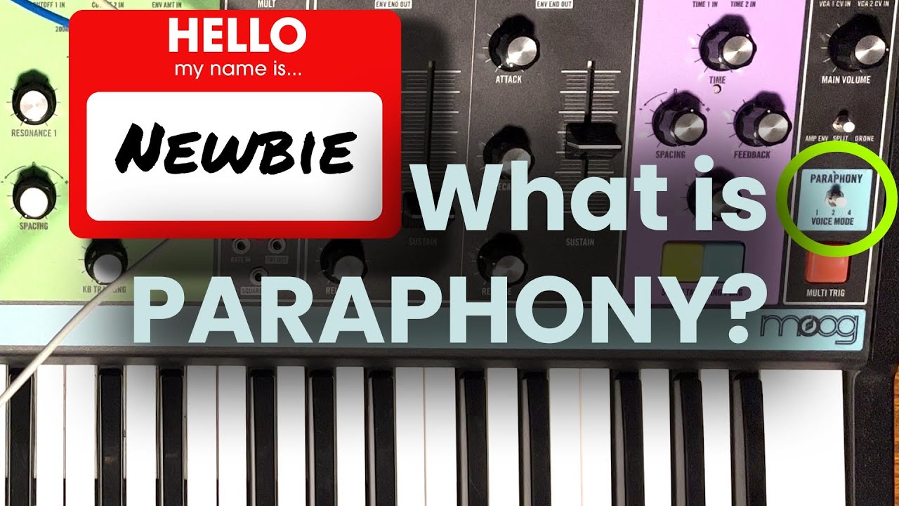 Paraphonic vs. Polyphonic Synths. Is the Moog Matriarch right for you?