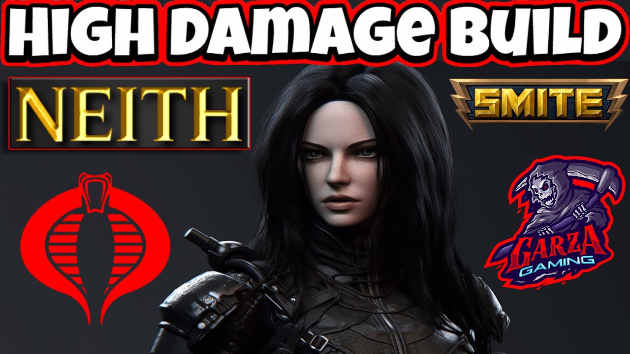 SMITE NEITH (Cobra Baroness) Crazy High Damage Build  | SMITE Arena |