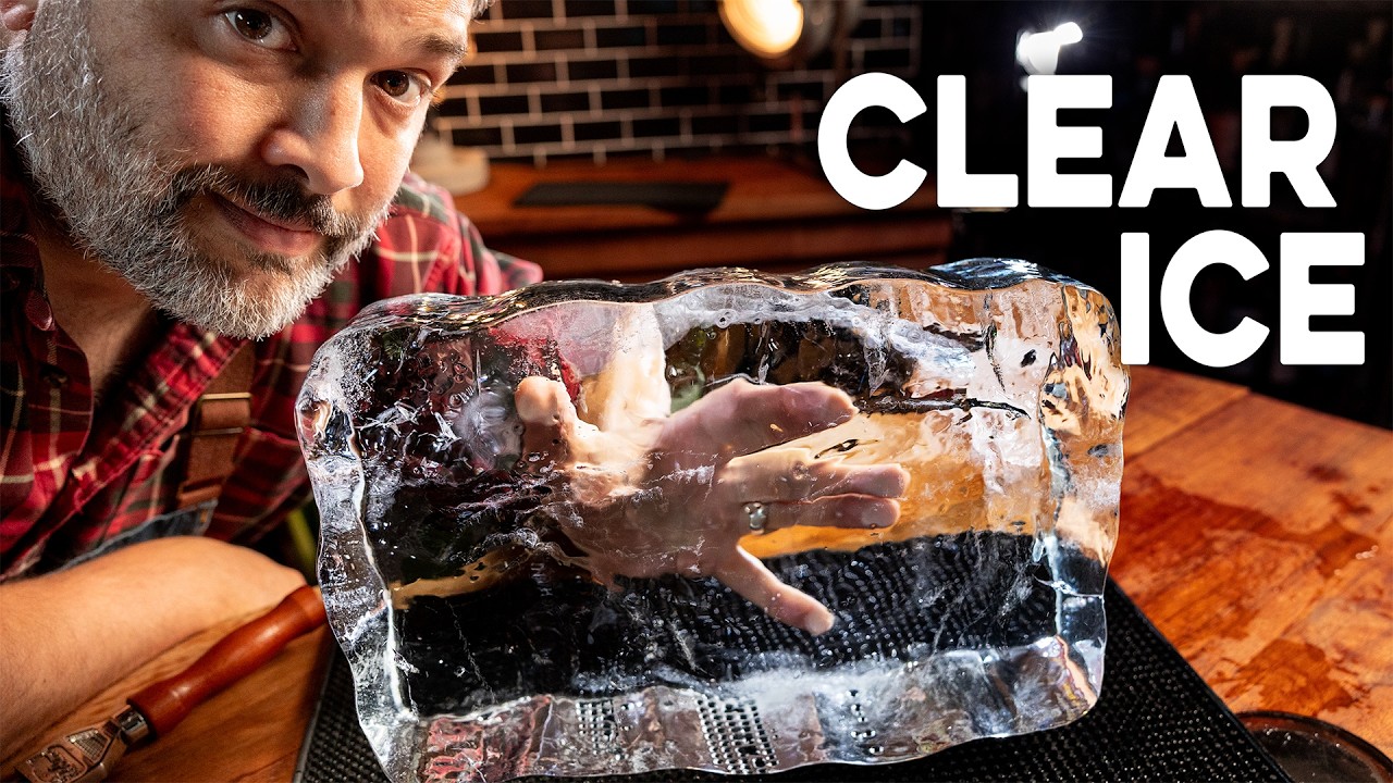 Ice in your freezer will never be this clear | How to Drink