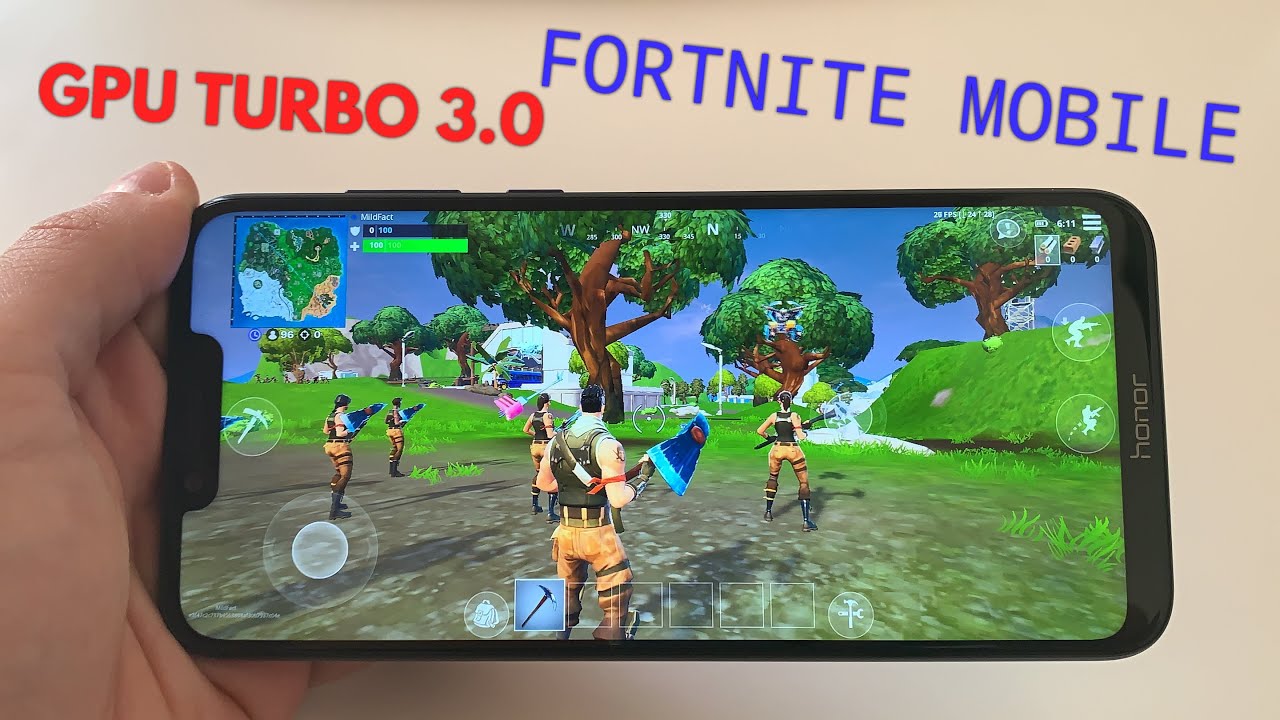 Honor Play GPU Turbo 3.0 - FORTNITE MOBILE