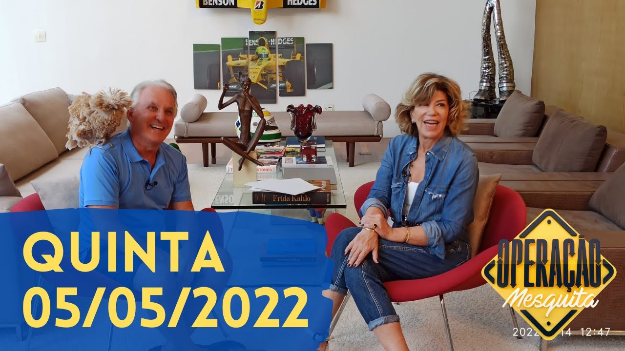 Operação Mesquita 05/05/2022 - Entrevista com Silvia Poppovic