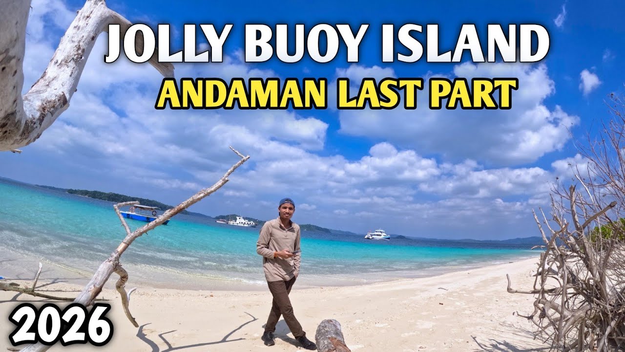Jolly Buoy Island - The Most Beautiful CoralReef in Andaman | Andaman Last Part
