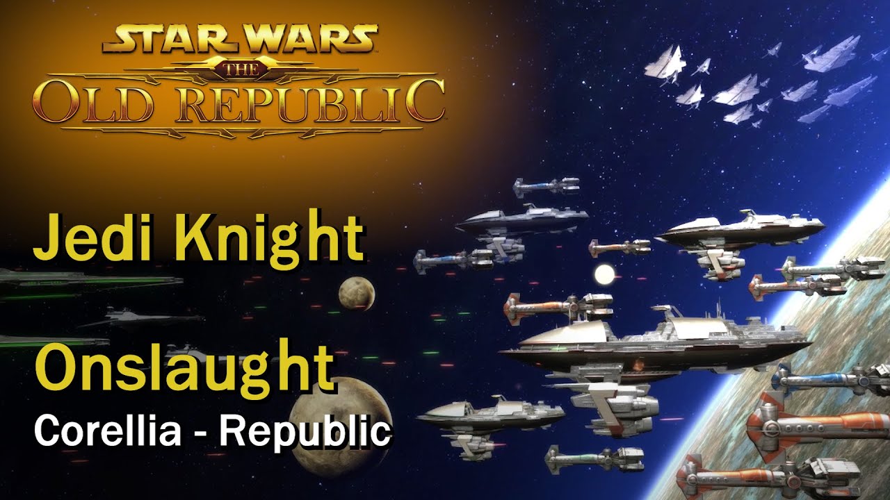 SWTOR: Onslaught - Corellia: Objective Meridian - Republic | Jedi Knight