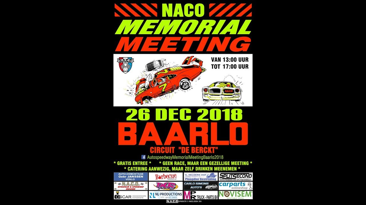 NACO MEMORIAL MEETING BAARLO 2018