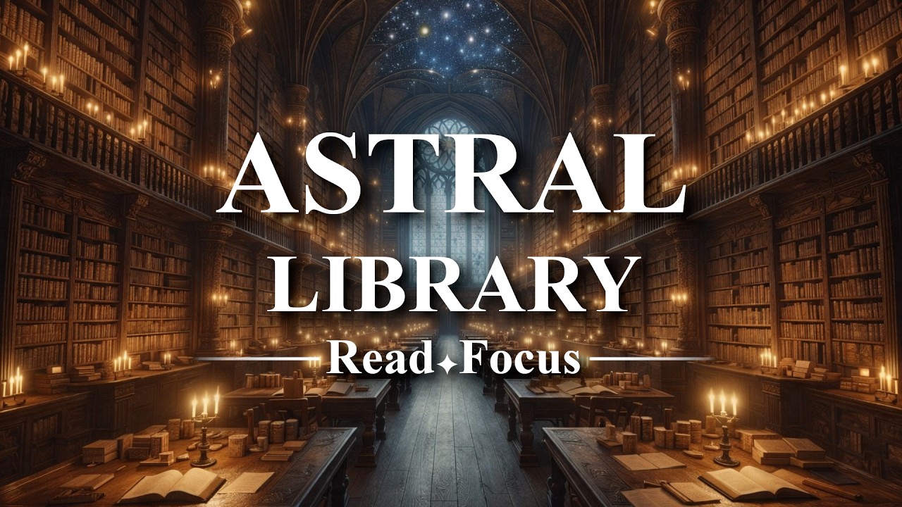 Astral Library ✦ Magical Ambient Music for Reading, Focus & Quiet Study (3 Hours)