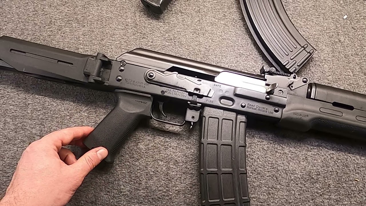 Новая модернизированная винтовка АК Zastava PAP M90-PS 5.56 НАТО (обзор дальности стрельбы, харак...