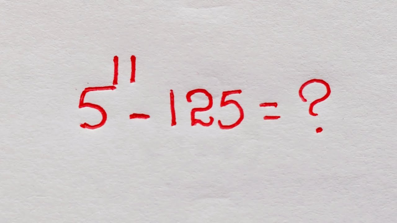 Exponents Made Easy| Easy Power Calculation Explained?|Nice Exponential Maths Olympiad Problem.