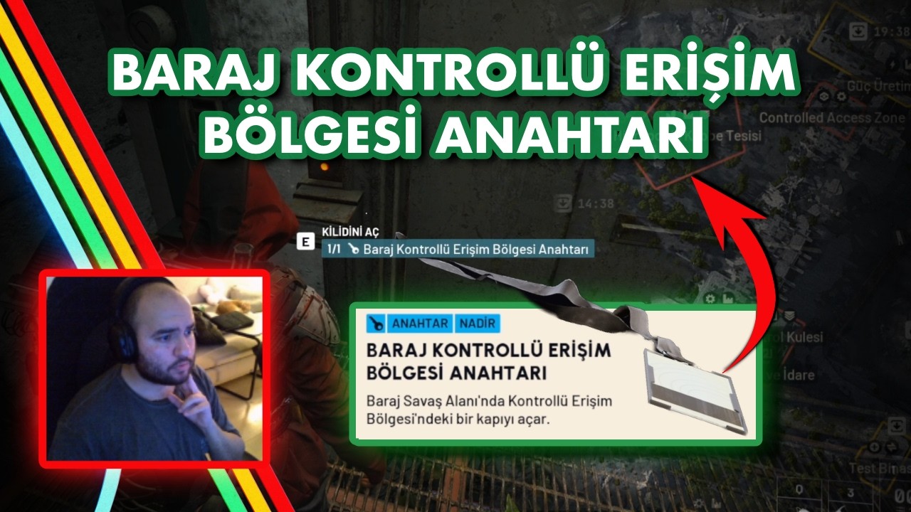 ARC Raiders: Baraj Kontroll&uuml; Erişim B&ouml;lgesi Anahtarı🗝️