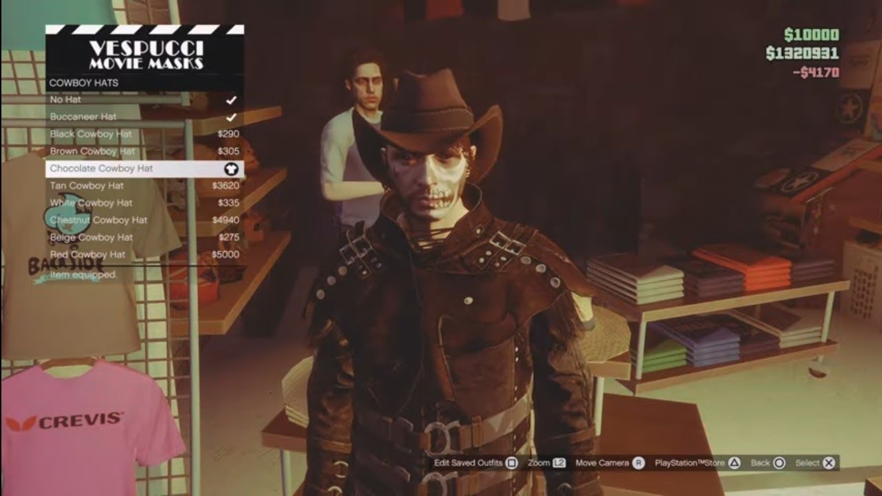 Making Vade Marstons Cowboy Outfit for Halloween GTA Online