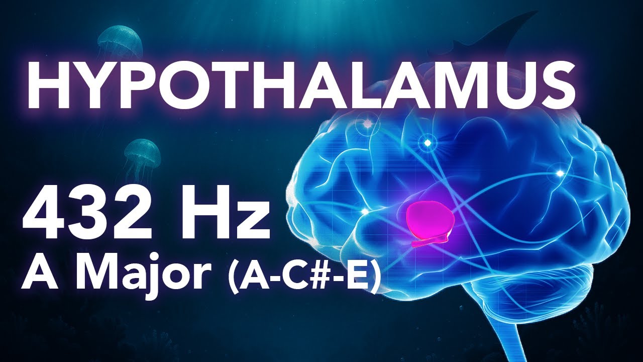 Hypothalamus Healing with 432 Hz Frequency & A Major | Deep Sea Series