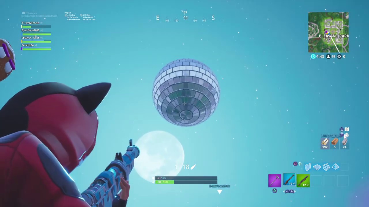 Fortnite New Years Eve Live Event *huge disco ball*