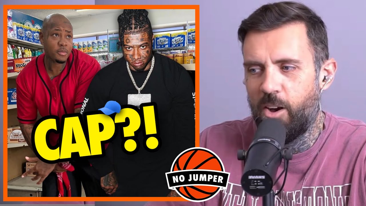 GeeUno подъезжает к &laquo;Королю крабов&raquo; Blueface во время перепалки