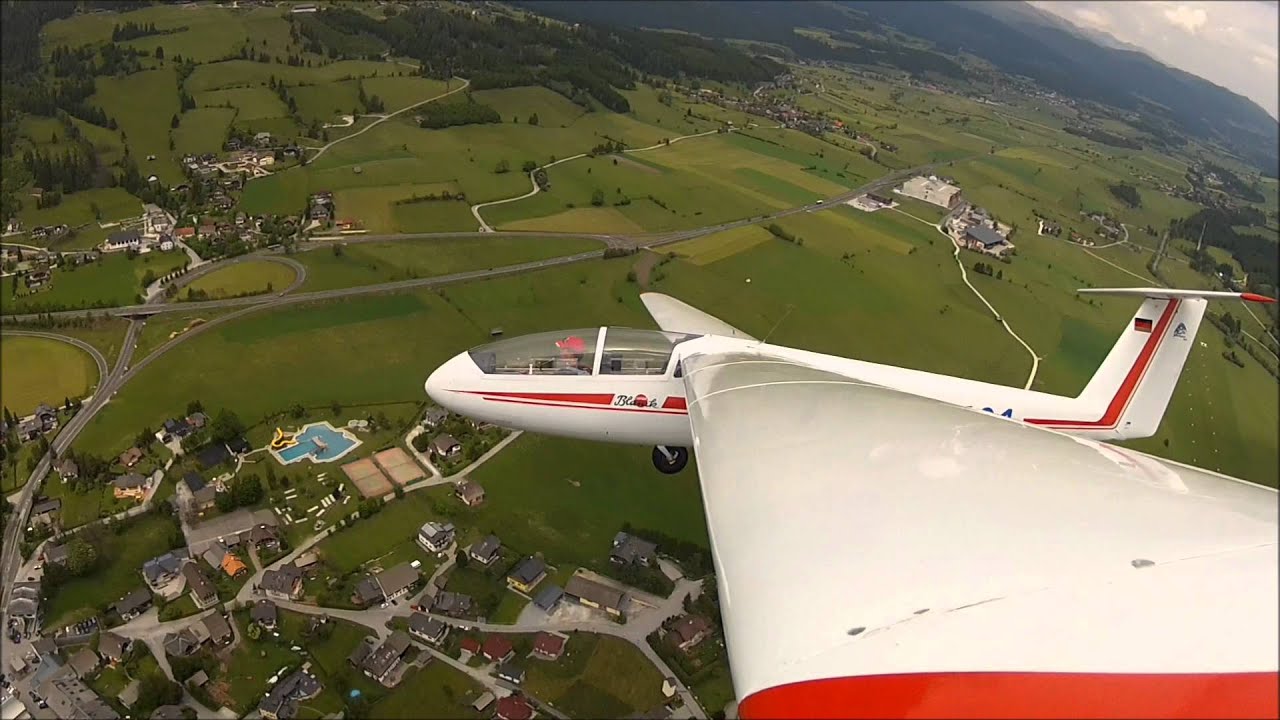 L23 Blanik Winch Flying Mauterndorf Austria - GoPro HD