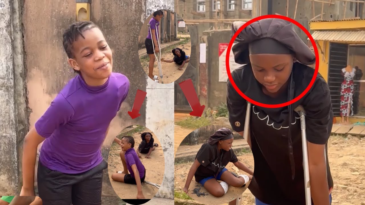 @Extraofficiel une fille se moque d’un handicapé regarder ce qui c’est passer