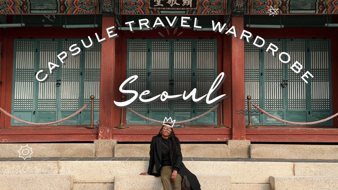 DIY Travel Capsule Wardrobe | Sewing for Seoul & Tokyo