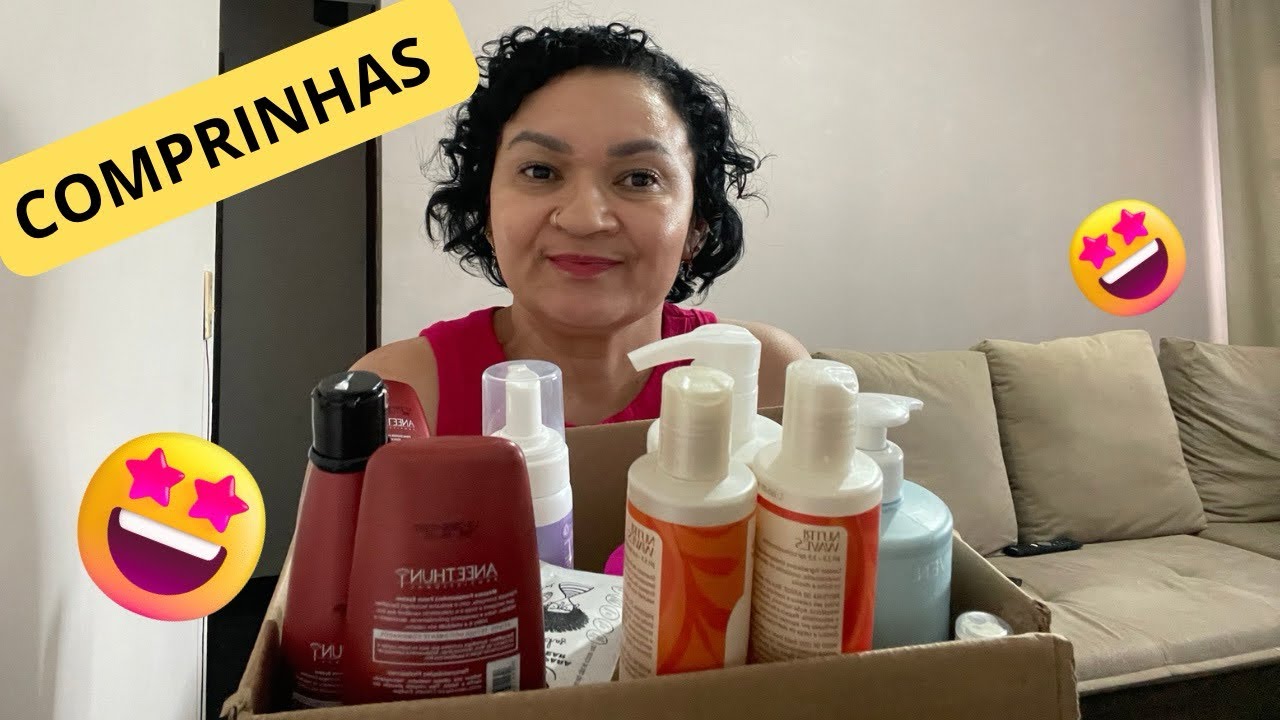 PRIMEIRA COMPRINHA DE PRODUTOS DE CABELO DE 2026!!👏🏻👏🏻❤️