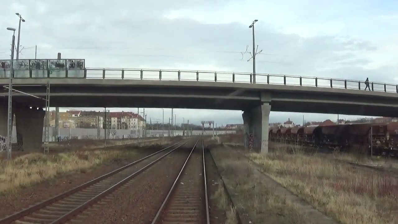 Führerstandsmitfahrt Leipzig Hbf - Chemnitz Hbf, Teil 1 von 6