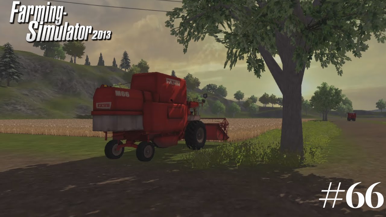 FARMING SIMULATOR 2013 - #66 | COLHEITA E VENDA DE CEVADA DOS CAMPOS 15 E 16 8HAGENSTEDT)