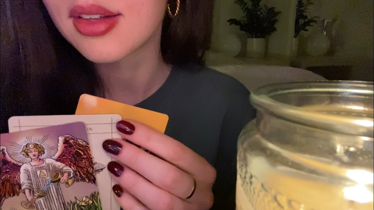 ASMR Timeless Tarot Reading (Pick a Pile) 🕯️🍒