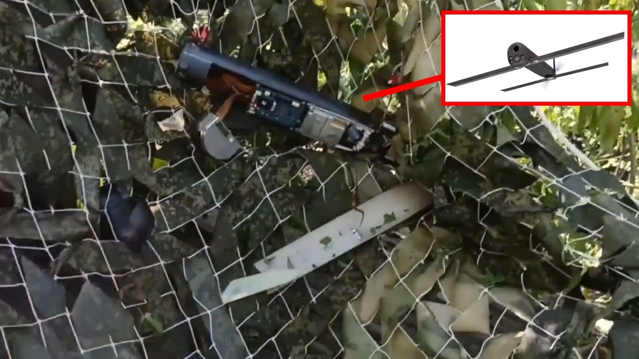 Switchblade 300 Kamikaze Drone Gets Caught In Net