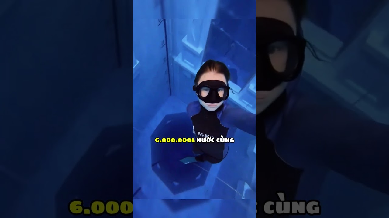 Chiếc hồ bơi đ&aacute;ng sợ như đ&aacute;y đại dương 😲