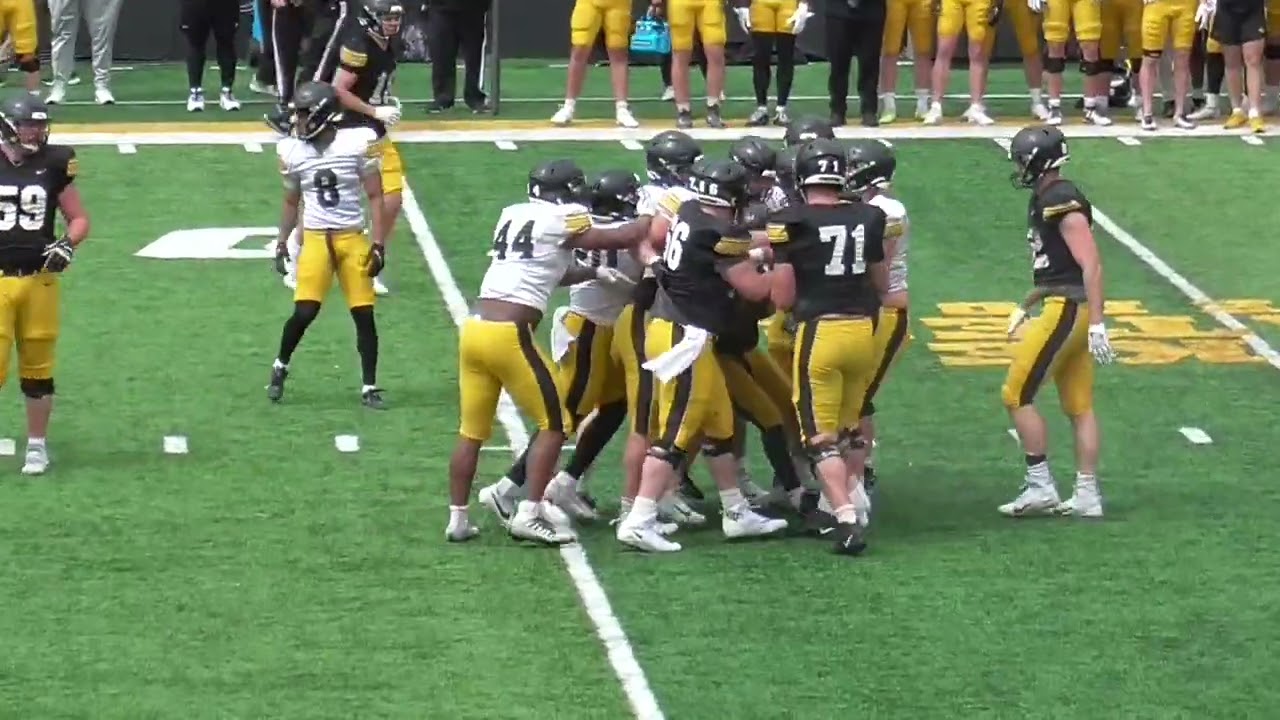 Iowa D Spring Game Highlights '24