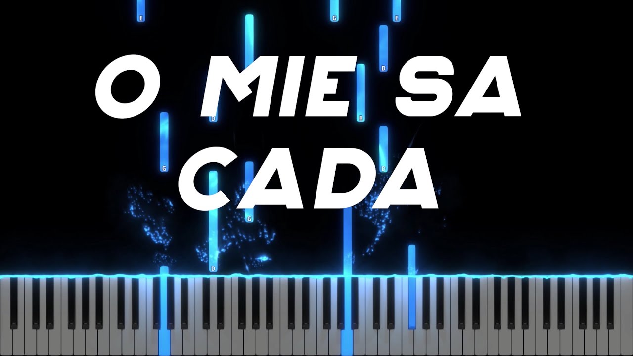 O mie sa cada - Daca tu stai sub ocrotirea - Psalmul 91 -Instrumental Pian - Negativ Pian - Tutorial