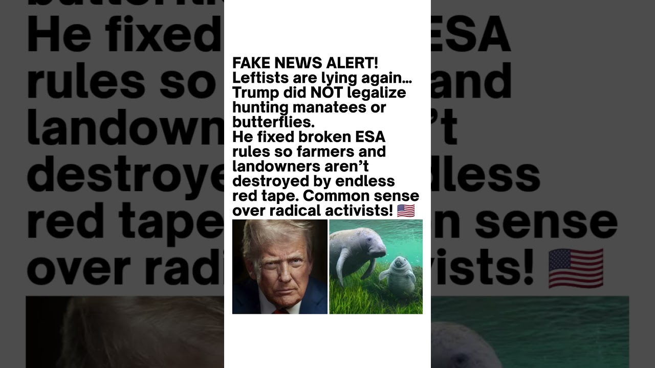 Trump ESA Rule Change Explained 🚨