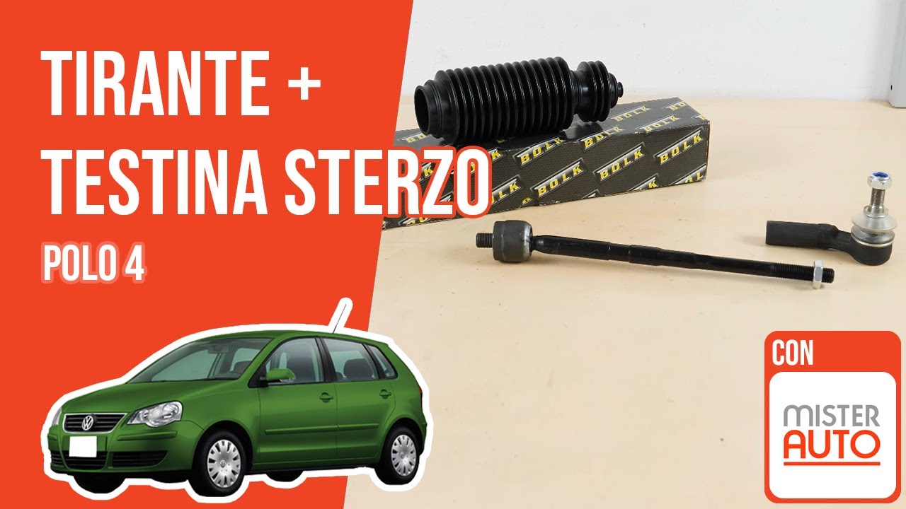 Sostituzione tirante e testina sterzo Polo 4 🚗