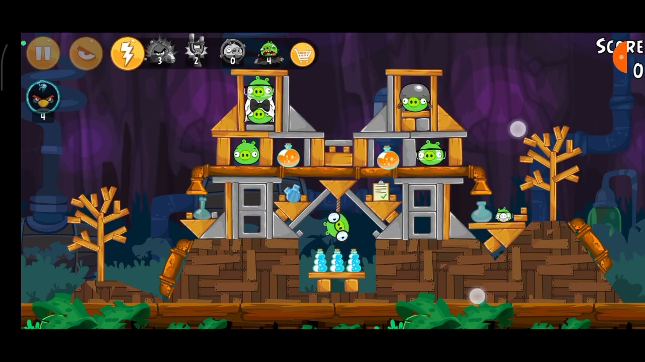 BOMBA BİR SIVI SAYESİNDE ELEKTRONİK OLDU ANGRY BIRDS CLASSIC PART 9 TÜRKÇE