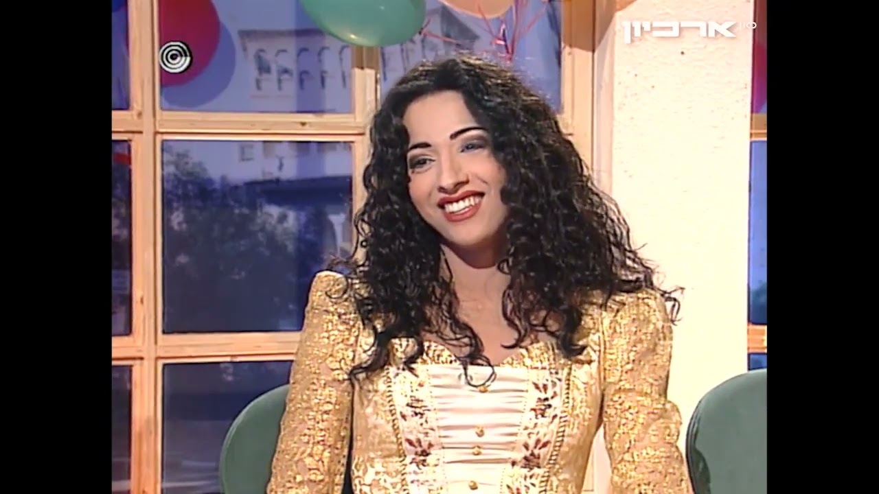 Dana International Interview 1995 with Yair Lapid - דנה אינטרנשיונל בראיון עם יאיר לפיד 1995