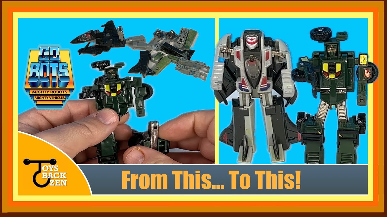 Восстановление игрушек GoBots ⚒️🪛 Royal-T и Geeper Creeper