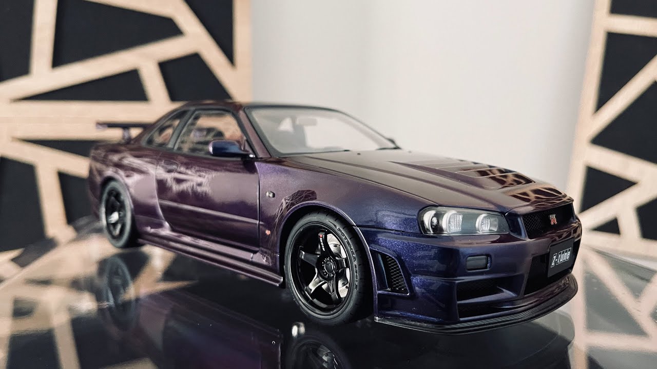 AUTOart Nissan Nismo R34 GT-R Z-tune Midnight Purple III 