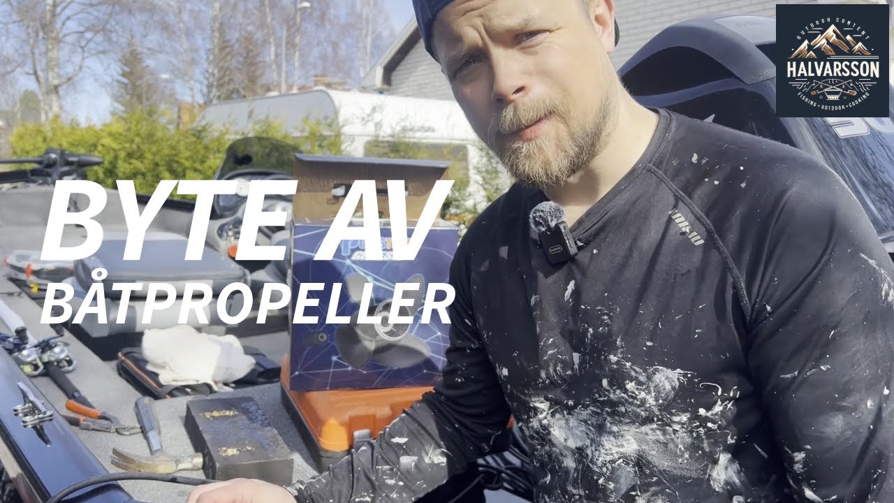 HUR DU BYTER PROPELLER PÅ EN BÅTMOTOR (Utombordare)