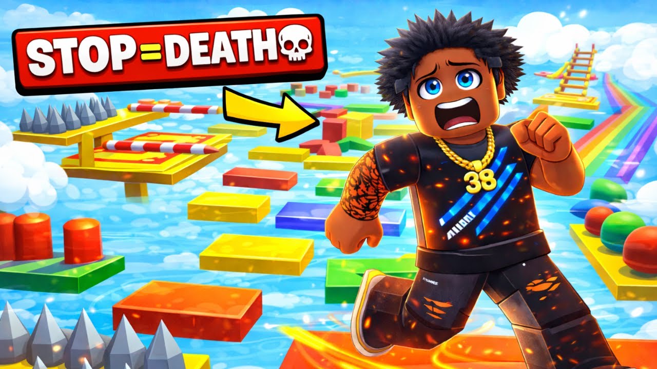 If I Stop Moving, I DIE... (Roblox Obby)
