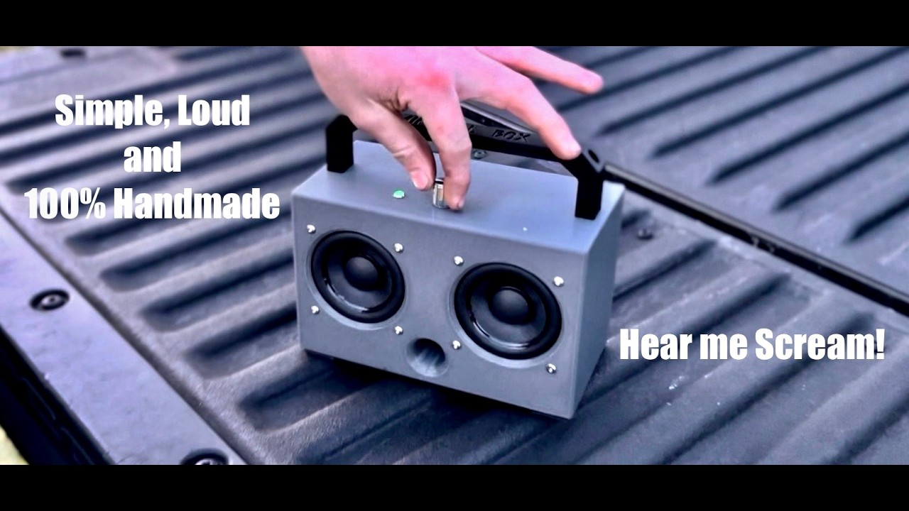 Crazy Handmade Bluetooth Speaker