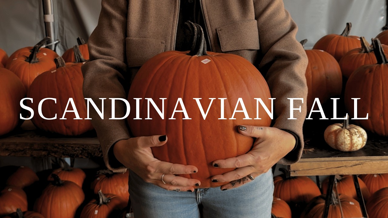EMBRACING FALL in SCANDINAVIA  I  SLOW & COZY silent AUTUMN vlog