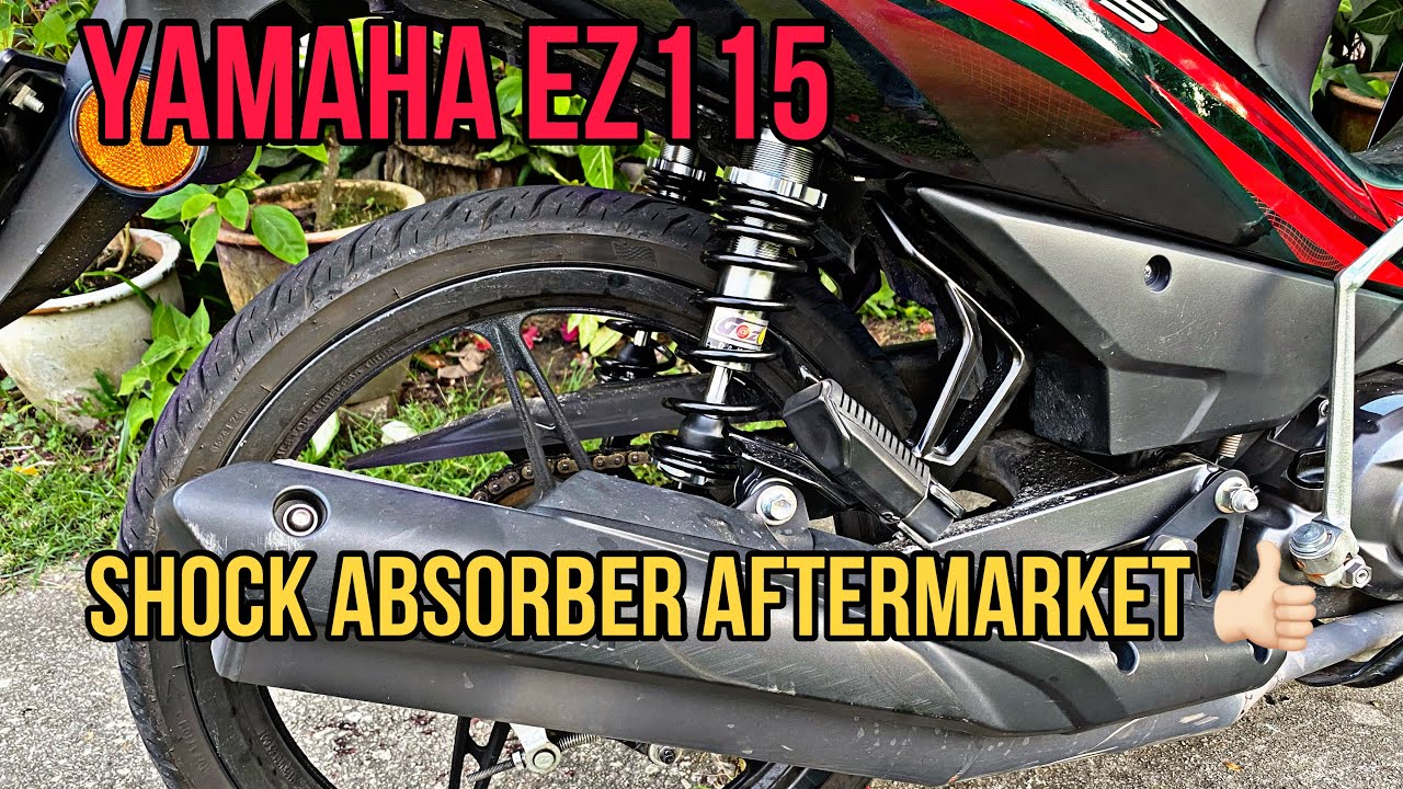 YAMAHA EZ115 - Cara Pasang Shock Absorber mudah dan cepat 👍🏻
