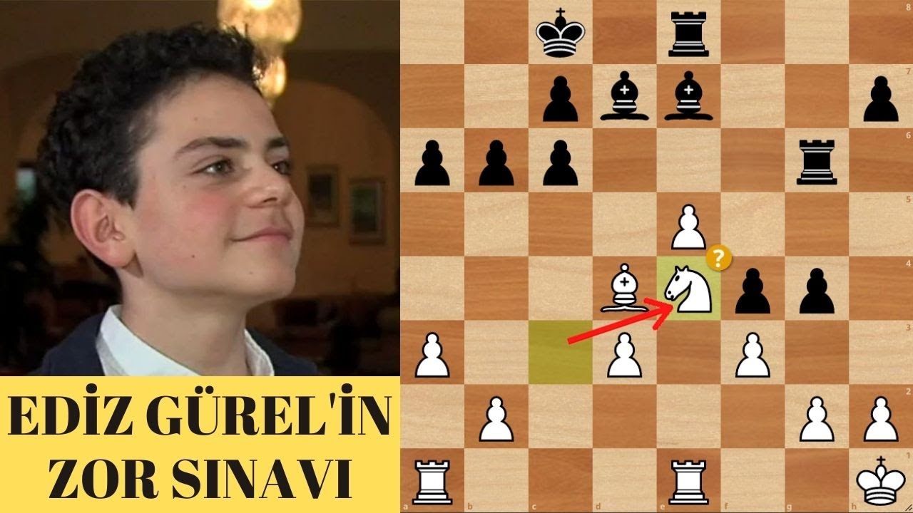 EDİZ GÜREL RUS SATRANÇ DEVİNE KARŞI! - (RAKİP 2620 ELO)