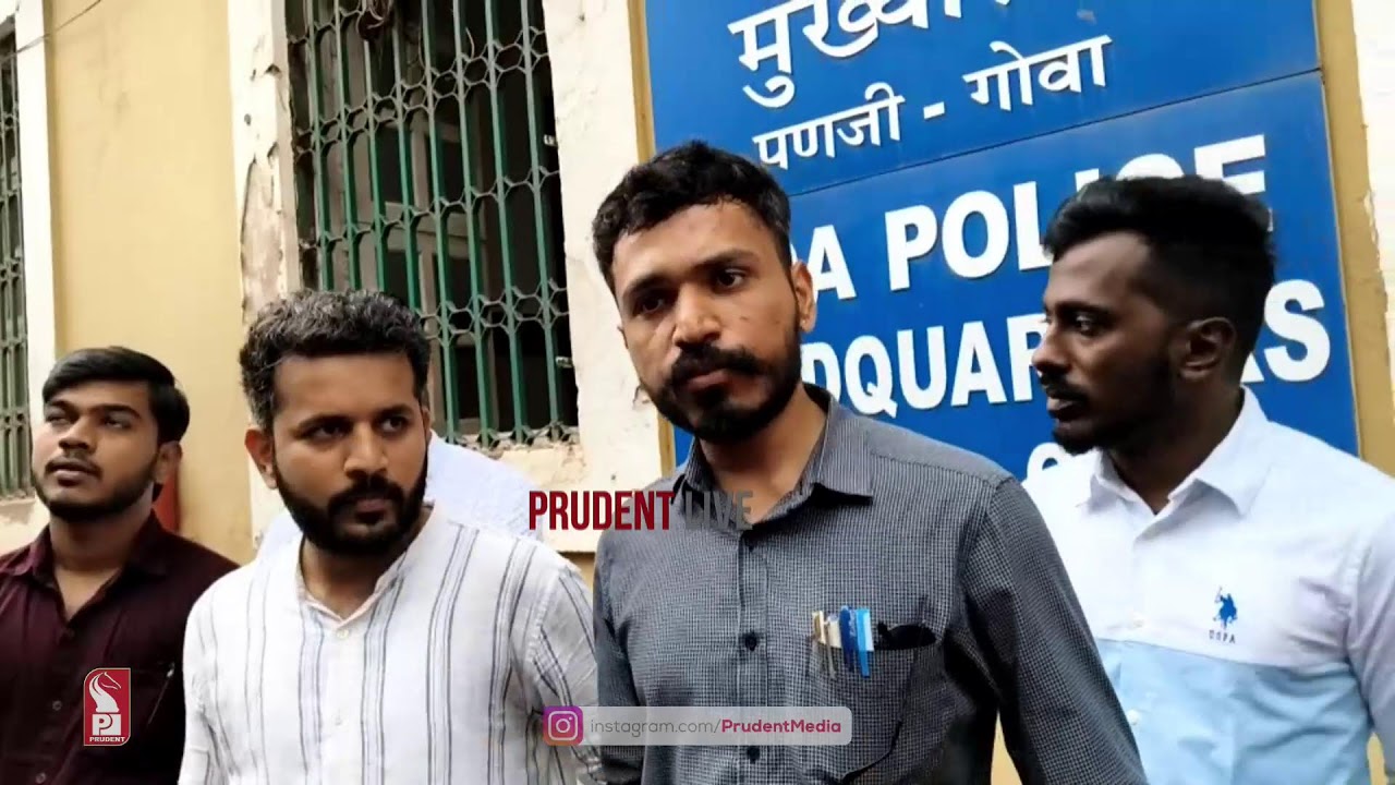 NSUI Goa Delegation  Meet DGP AT Police Headquarter | Live | Prudent | 130925