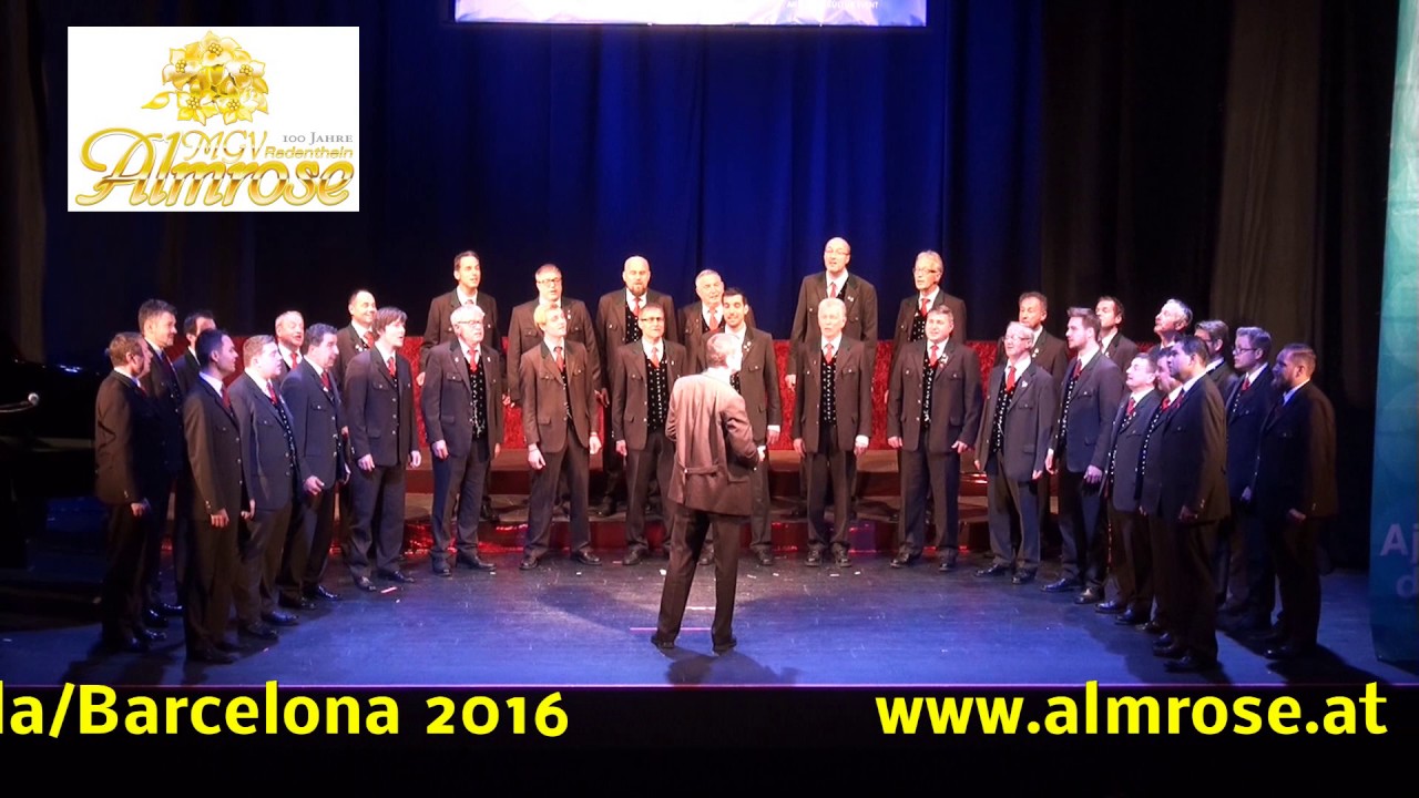 Liebesliederschnasn (Live) - MGV Almrose Radenthein - Canta al mar 2016