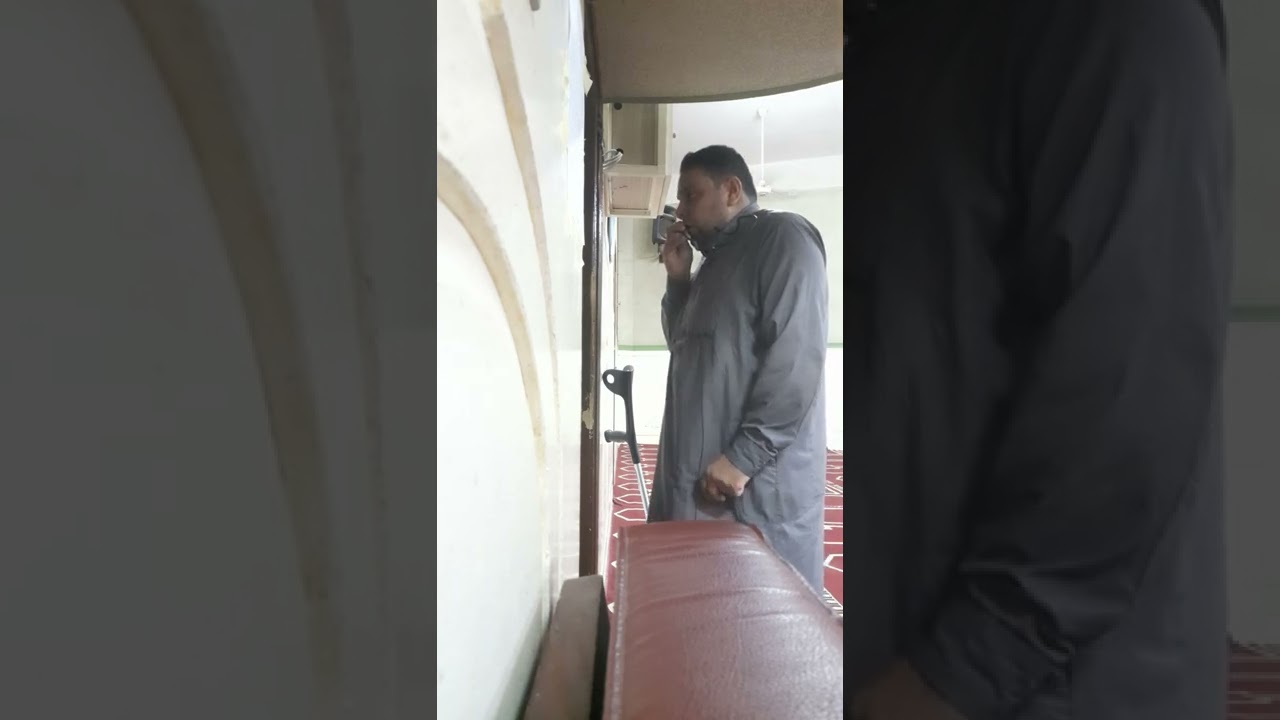 #@ اذان للشيخ مصطفي قتح الله بمقام #الحجاز بمسجد الدوبي