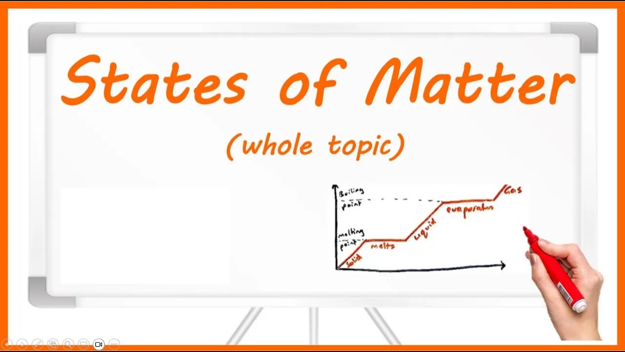 All of STATES OF MATTER topic in 10 minutes! (GCSE Physics Paper 1)
