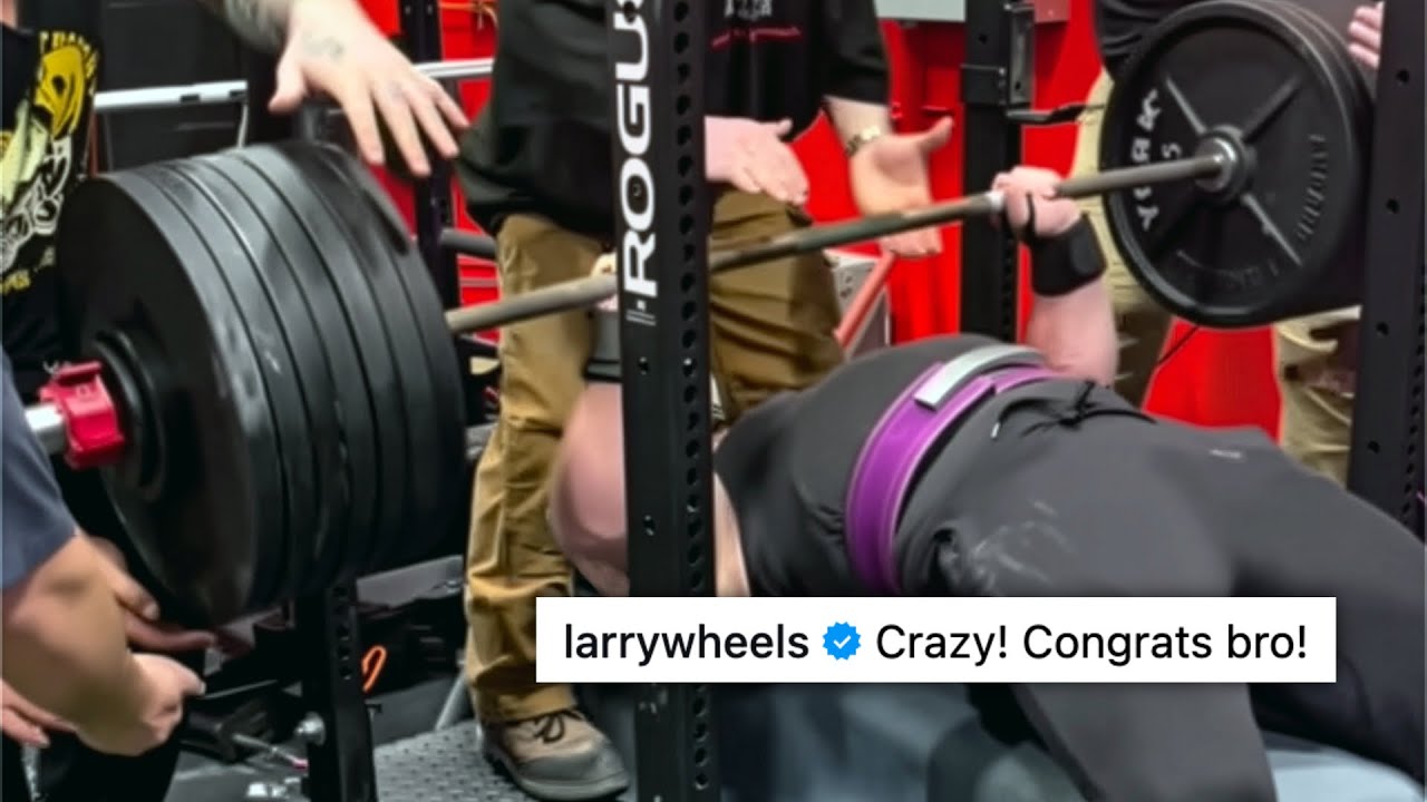 Youngest To Bench Press 700lbs (no Shirt)