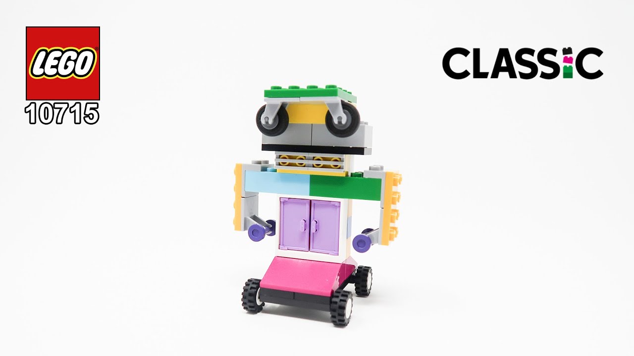 LEGO Classic 10715 Robot Building Instructions