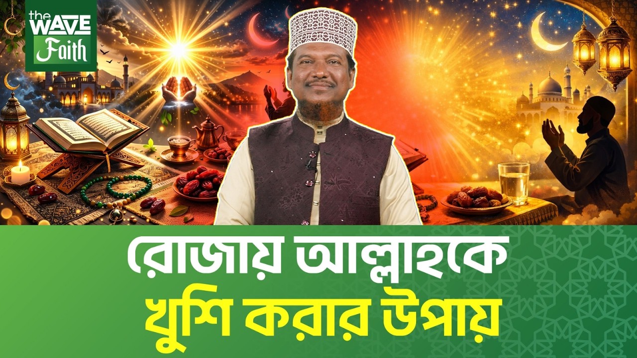 LIVE 🔴 রমজানে যেসব আমলে মিলবে বেশি সওয়াব | মাওলানা শাইখ মুহাম্মাদ জামাল উদ্দীন | The Wave Faith