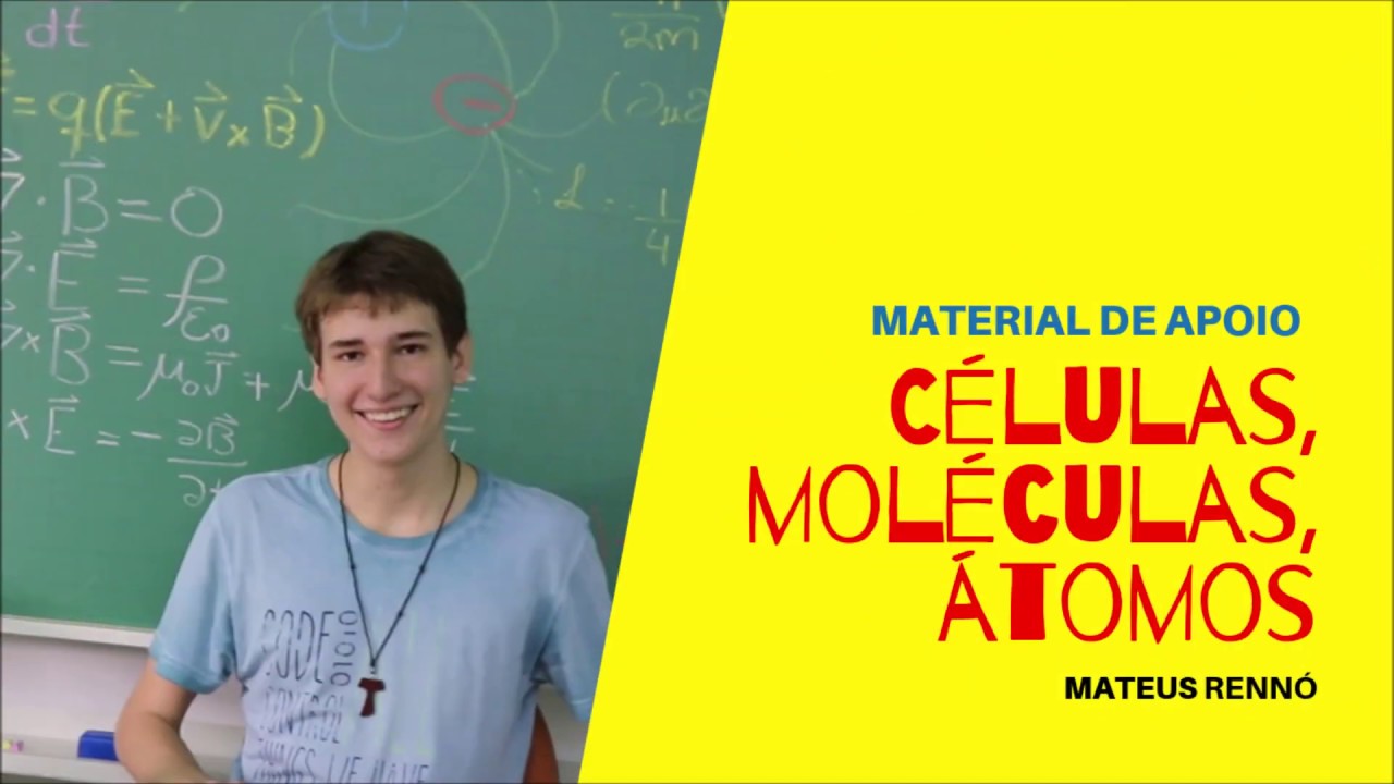 Extras Quarks e L&eacute;ptons #4 - C&eacute;lulas, Mol&eacute;culas e &Aacute;tomos