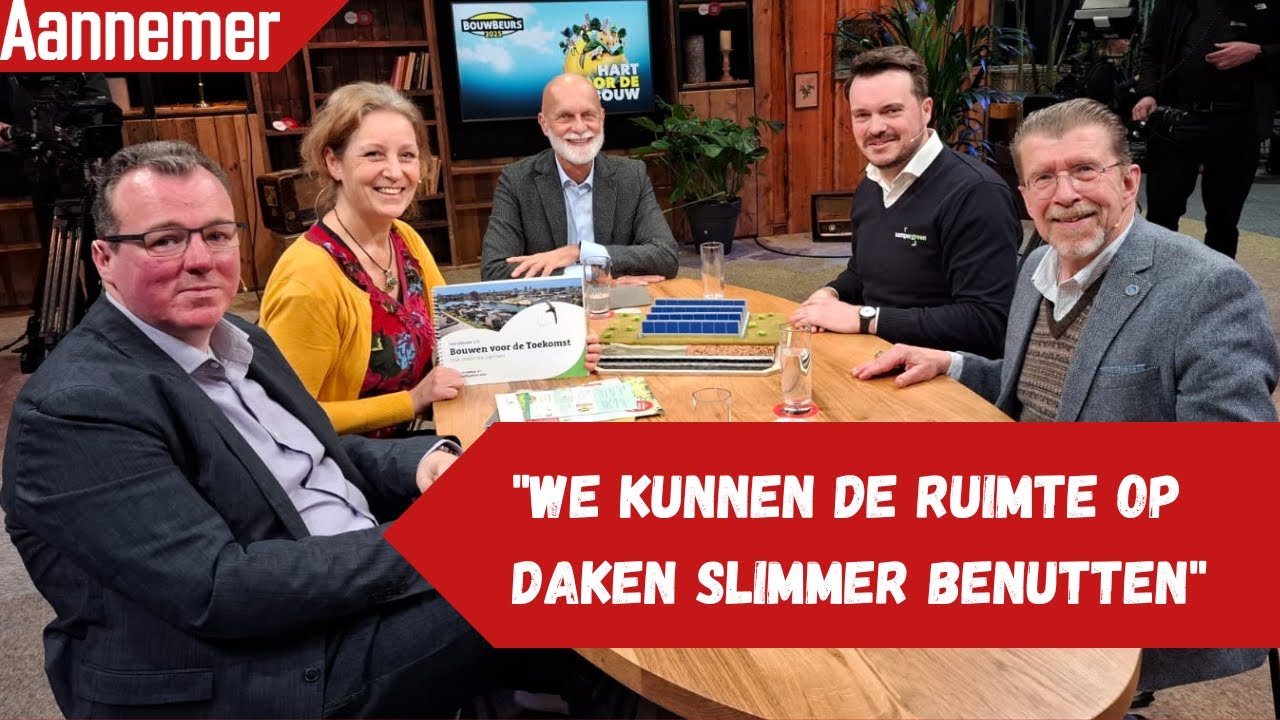 Groen aan en op gebouwen: trends en uitdagingen | BouwBeurs Nieuws Café 2025